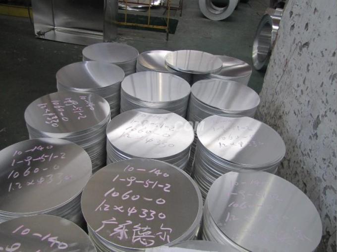 Legierung beschichtete O-Aluminiumkreis-runde Aluminiumplatten-Tiefziehen 1100