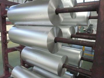 China Mühle Finihshed 8011 8006 Blätter, die auf Aluminiumfolie-Rohr-Kabel drucken fournisseur