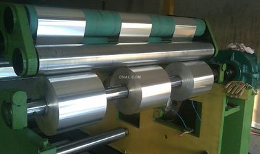 China Tiefziehen 8011 H24 warf hydrophile weiche Aluminiumfolie für den Flossenvorrat/Wechselstrom fournisseur